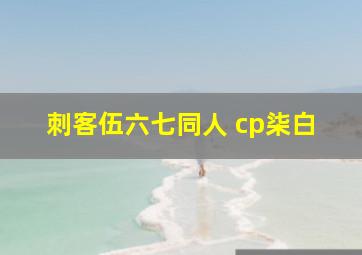 刺客伍六七同人 cp柒白